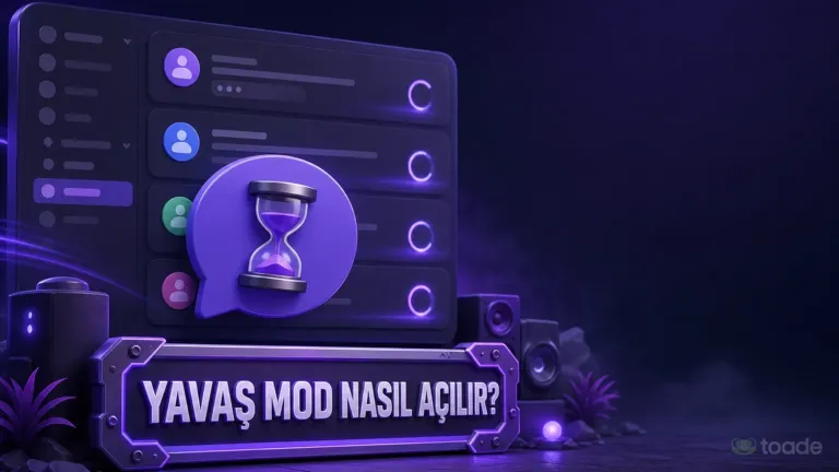 Discord Yavaş Mod (Slowmode) Nasıl Açılır? Kanal Mesaj Sınırı Ayarı