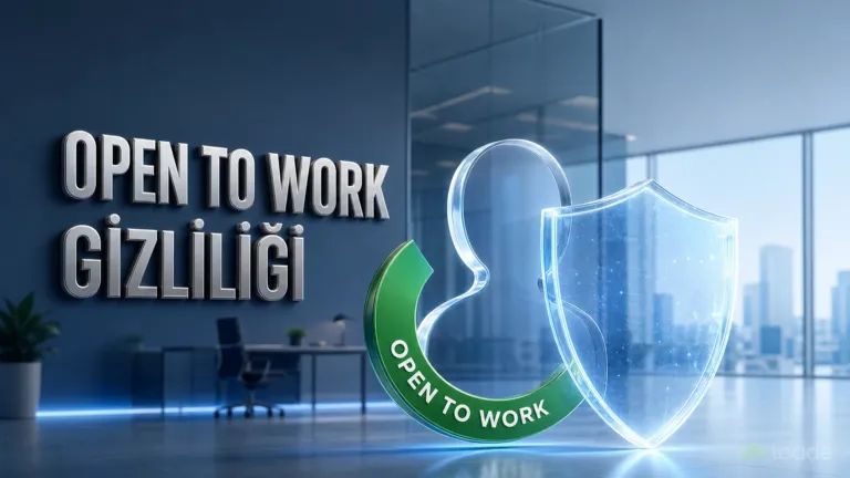 LinkedIn Açık İş Arayışı Mevcut Şirkete Görünür mü? İş Arama Gizlilik Ayarı