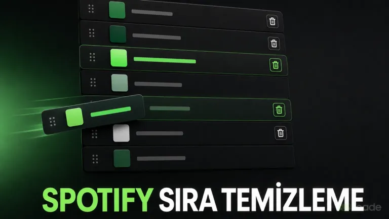 Spotify Şarkı Sırasına Ekleme (Kuyruk) Nasıl Yönetilir ve Temizlenir?