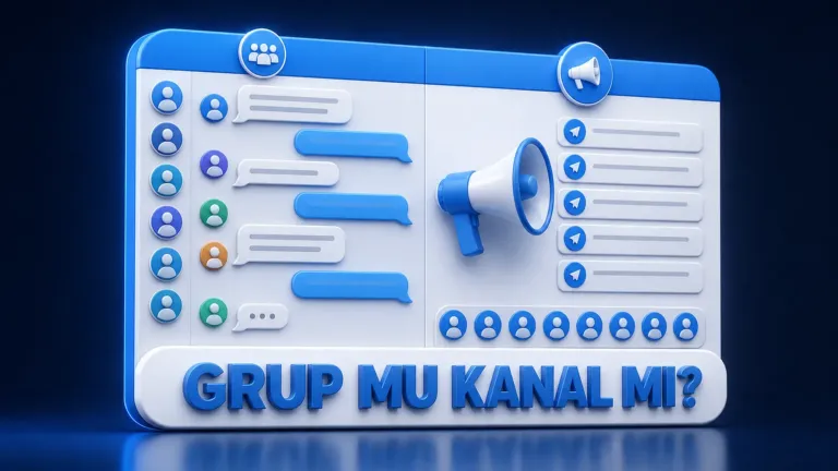 Telegram Grup ile Kanal Arasındaki Farklar Nelerdir?